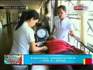 BP: 8 magsasaka, tinamaan ng   kidlat; 1 patay at 1 kritikal