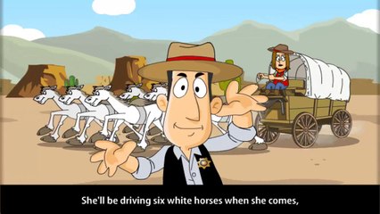 Kid Songs : Shell be coming round the mountain █▬█ █ ▀█▀