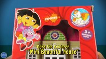 Dora the Explorer Mini Beautiful house, Maped Tatoo, 2 Sided Playmat Farmland
