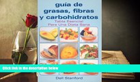 PDF  Guia de grasas, fibras y carbohidratos (Spanish Edition) Pre Order