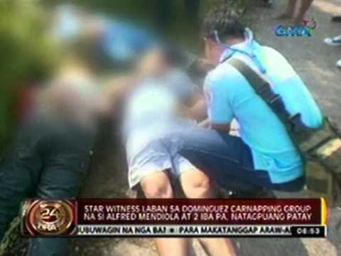 Star witness laban sa Dominguez Carnapping Group na si Alfred Mendiola natagpuang patay