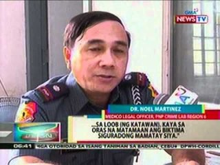 BP: Pagpatay kay Mambusao Vice Mayor Martinez,   planado ayon sa pulisya