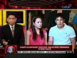 24 Oras: Claudine Barretto, masakit pa rin daw ang katawan dahil sa gulo kahapon sa airport