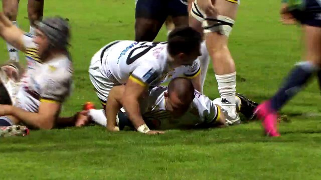 SITE OFFICIEL STADE MONTOIS RUGBY - ESSAI 2 J. CAUDULLO - AGEN vs SMR