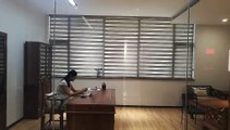 Smart switchable glass, privacy glass, Low voltage driving PDLC film for office, hotel design
