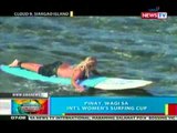 BP: Pinay, wagi sa In'tl Women's Surfing Cup   sa Siargao Island