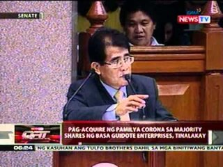 QRT: CJ Corona, handa na raw humarap sa   impeachment trial