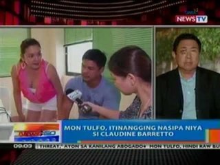 NTG: Mon Tulfo, itinangging nasipa niya si Claudine Barretto (050812)