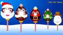 Finger Family (Christmas Finger Family) Nursery Rhyme - Finger Family Song - Children Songs HD New