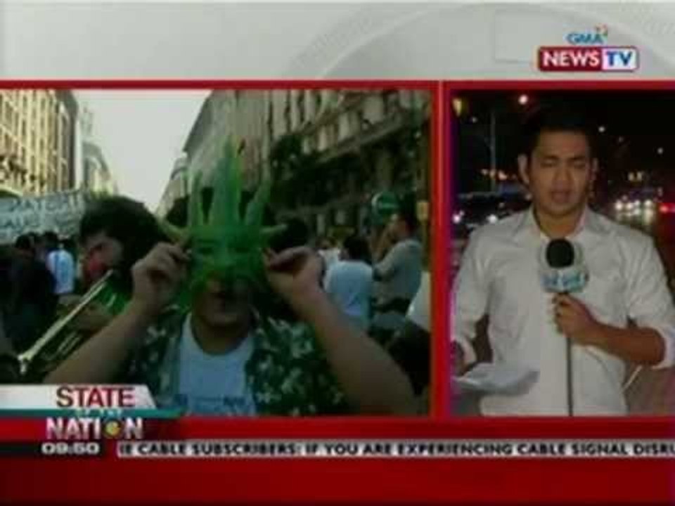 SONA: Legalization ng Marijuana, isinisigaw ng ilang users