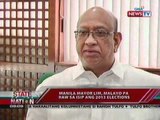 SONA: Manila Mayor Lim, malayo pa raw sa isip ang 2013 elections