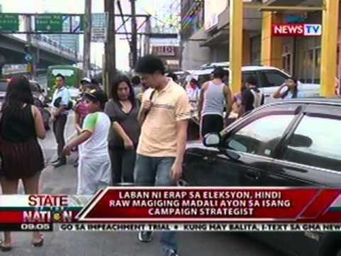 Erap, lumipat na sa bahay sa Maynila; Erap, pormal nang inanunsyo ang kanyang pagtakbo