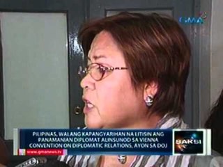 Saksi: Ilang miyembro ng Gabriela nag-protesta sa harap ng embahada ng Panama