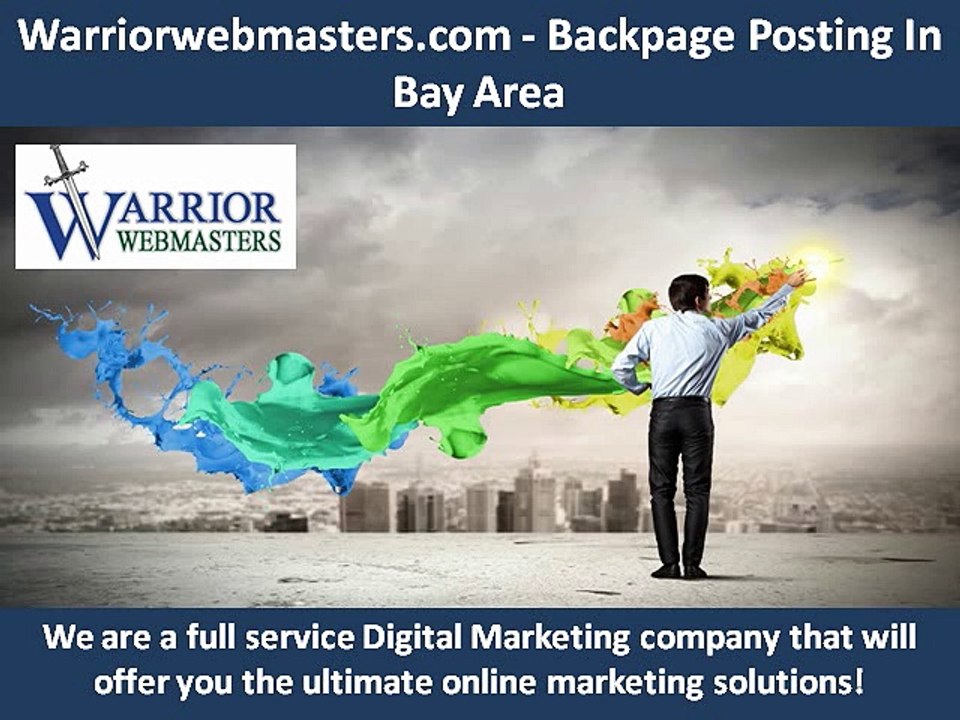 Web Design Company In Bay Area & Classified Ad Posting In Bay Area - Warriorwebmasters.com