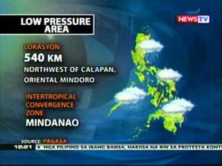 BT: Weather Update (May 13, 2012)