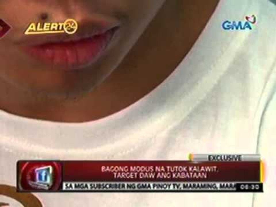 24ORAS: Bagong Modus na tutok kalawit,   target daw ang kabataan