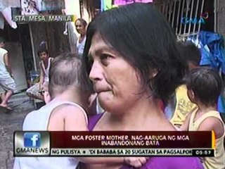 24oras: Mga foster mother,   nag-aaruga ng mga inabandonang   bata