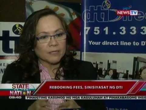 SONA: Rebooking fees, sinisiyasat ng DTI (051112)