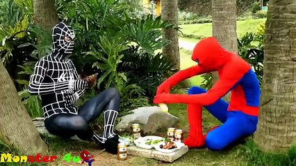 #Spiderman vs Venom and Duck Prank! Joker Prank Superheroes in real life Fun