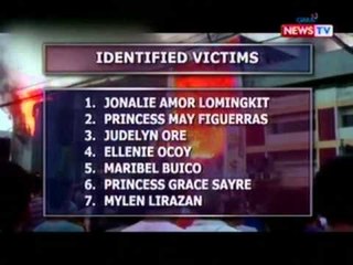 BP: 17 patay sa nasunog na   commercial building sa Butuan   city