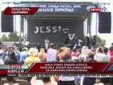 SONA: Half-pinay singer Jessica Sanchez, mainit na sinalubong sa kanyang homecoming