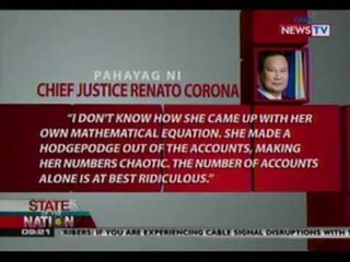 SONA: Pahayag ni CJ Corona