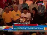 NTG: WBO Flyweight champion Brian Viloria, nag-courtesy call kay Manila Mayor Lim (051512)