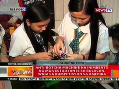 BT: Anti-botcha machine na inimbento ng mga estudyante sa Bulacan, wagi sa kumpetisyon sa Amerika
