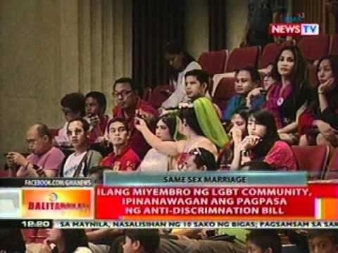 BT: Ilang miyembro ng LGBT Community, ipinanawagan ang pagpasa ng anti- discrimination bill