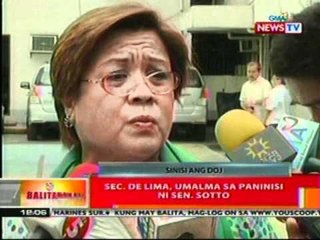 BT: Pag-alis sa bansa ng Panamanian rape   suspect, isinisisi ni Sen. Sotto sa DOJ