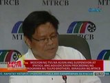 UB: Mosyon ng TV5 na alisin ang suspensyon at ipatigil ang adjudication proceeding, ibinasura