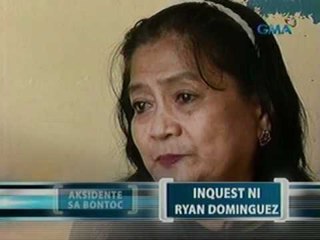 Saksi: Ryan Dominguez, isinailalim sa inquest proceeding kaugnay ng pagpatay kay Alfred Mendiola