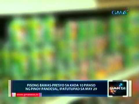 Saksi: Pisong bawas-presyo sa kada 10 piraso ng pinoy pandesal, ipatutupad sa May 29