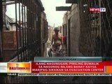 BT: Ilang nasunugan sa Tondo, piniling bumalik   sa nasunog na bahay kaysa sa evacuation   center