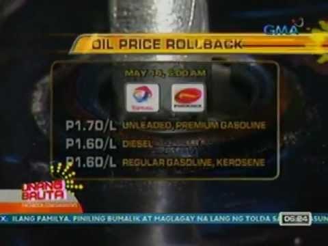 UB: Ilang oil firms, nagpatupad ng bigtime rollback (051412)