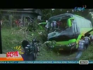 UB: Tumakas na driver ng naaksidenteng Roro bus, pinaghahanap (051712)