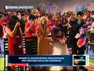 Saksi: Mommy D., hataw sa sayawan at todo-birit sa birthday party