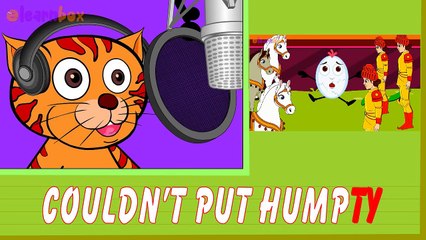 Humpty Dumpty Nursery Rhyme! Cat Teach & Sing Famous English Rhymes for Children