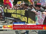 BT: Pagdaong sa Subic ng US submarine,   ipinrotesta ng mga militanteng grupo