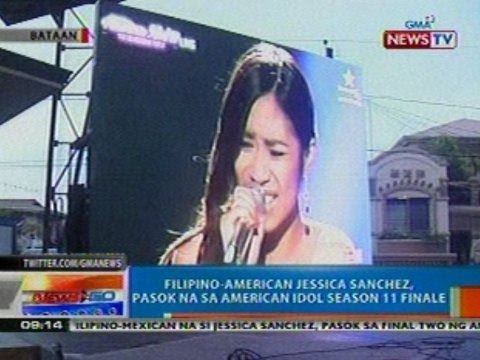 NTG: Update mula sa Bataan kung saan nagmula ang ina ni Jessica Sanchez (051812)