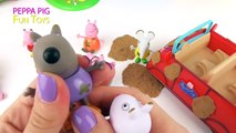 Peppa Pig English Episodes - New Compilation - Muddy Puddle Day and Friends - Peppa Pig Toys Video