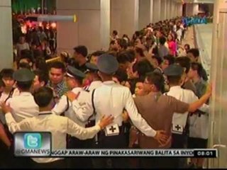 24 Oras: Ilang celebrities, hindi pinalagpas ang pagkakataon para mapanood ang concert ni Lady Gaga