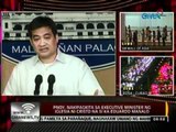 24 Oras: PNoy, nakipagkita sa executive minister ng Iglesia ni Cristo na si Ka Eduardo Manalo