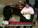 24 Oras: Vic Sotto, tatakbo bilang mayor sa Quezon City?
