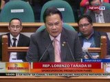 BT: Panayaman kay Rep. Lorenzo Tañada III sa hindi pagpunta ngayon ni Corona sa impeachment trial