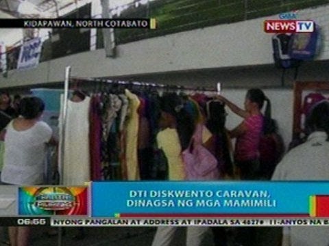 BP: DTI Diskwento Caravan sa NCotabato, dinagsa ng mga mamimili