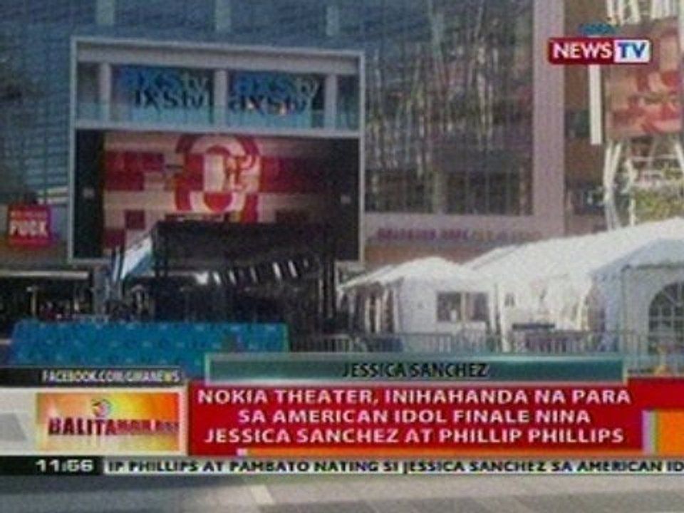 BT: Nokia theater, inihahanda na para sa   American Idol finale
