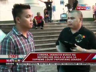 Download Video: SONA: CJ Corona, handa raw sa pagharap sa Impeachment Court bukas