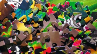 (•‿•) MADAGASCAR Puzzle Games Clementoni Rompecabezas Educational Kids Toys Jigsaw Puzzles Quebra-c