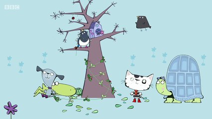 cBeebies Children Cartoon . Wussywat the Clumsy Cat . s01e29 . String